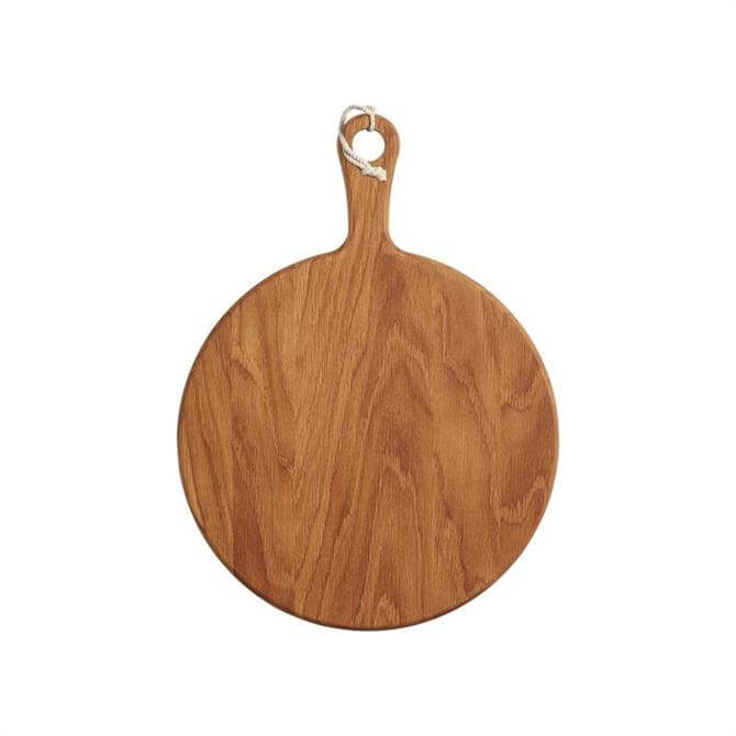 MasterClass Gourmet Prep & Serve Round Oak Paddle Board